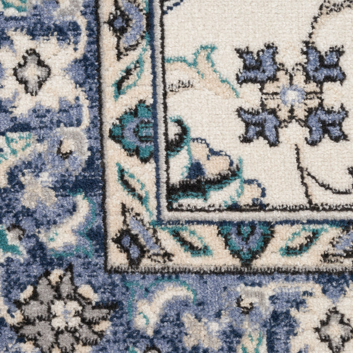 The Rug Corner Nourison Home Nourison Essentials NRE05 IVBLU Area Rugs