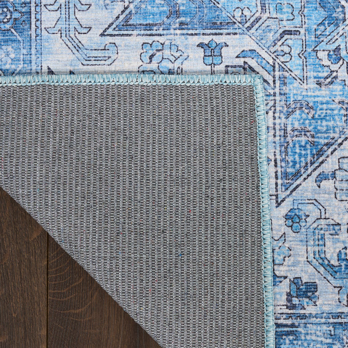 The Rug Corner Nourison Home Nourison Home - Nourison Washables Blue Area Rug NWB15