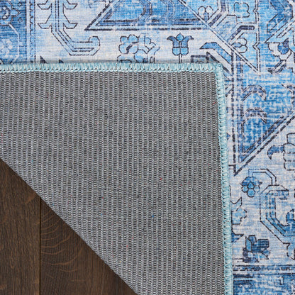 The Rug Corner Nourison Home Nourison Home - Nourison Washables Blue Area Rug NWB15