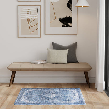 The Rug Corner Nourison Home Nourison Home - Nourison Washables Blue Area Rug NWB15