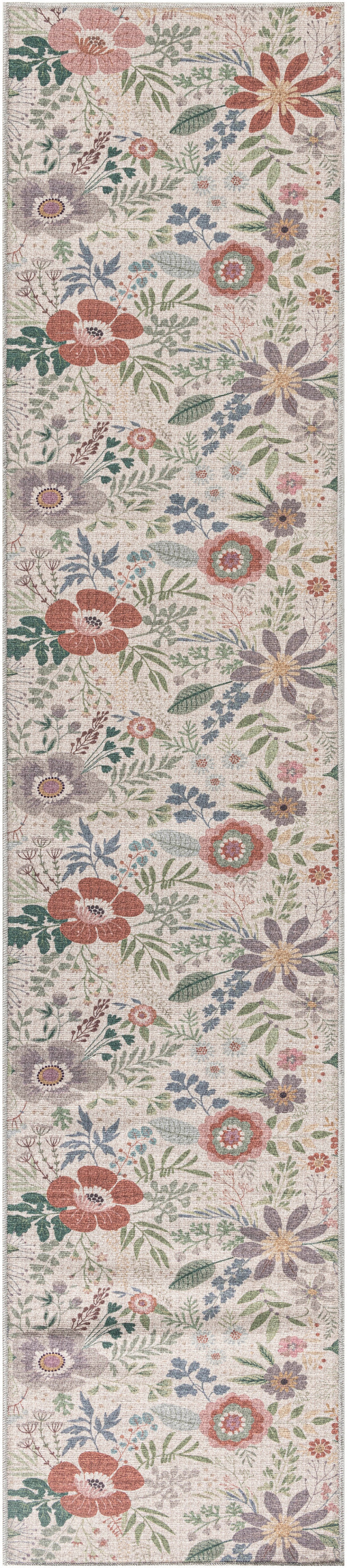 The Rug Corner Nourison Home Nourison Home - Nourison Washables Cream/Multi Area Rug NWB06