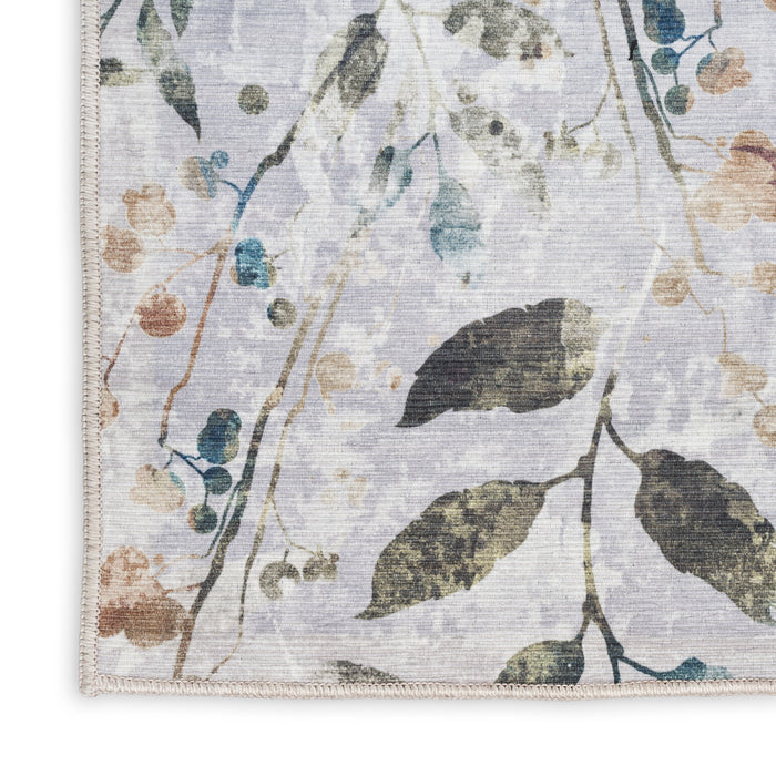 The Rug Corner Nourison Home Nourison Home - Nourison Washables Green/Multi Area Rug NWB05