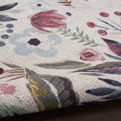 The Rug Corner Nourison Home Nourison Home - Nourison Washables Ivory/Pink Area Rug NWB01