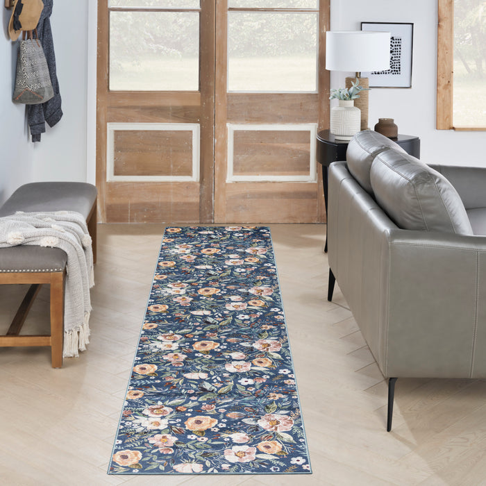 The Rug Corner Nourison Home Nourison Washables NWB01 NAVMT Area Rugs