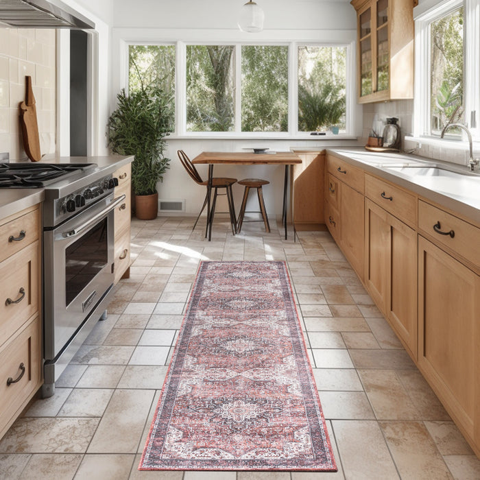 The Rug Corner Nourison Home Nourison Home - Nourison Washables Red Area Rug NWB15
