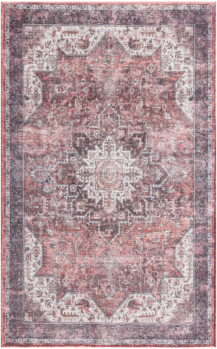 The Rug Corner Nourison Home Nourison Home - Nourison Washables Red Area Rug NWB15