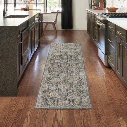 The Rug Corner Nourison Home Oushak Home OUS01 CHARC Area Rugs