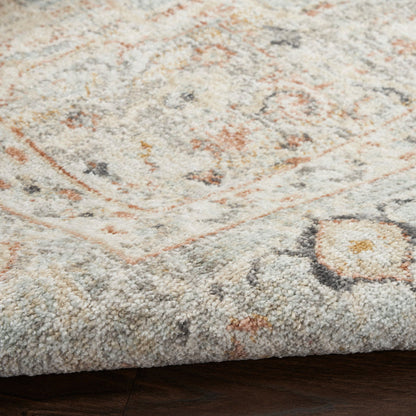 The Rug Corner Nourison Home Oushak Home OUS02 LTGRY Area Rugs