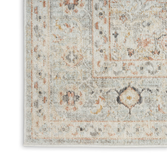 The Rug Corner Nourison Home Oushak Home OUS02 LTGRY Area Rugs