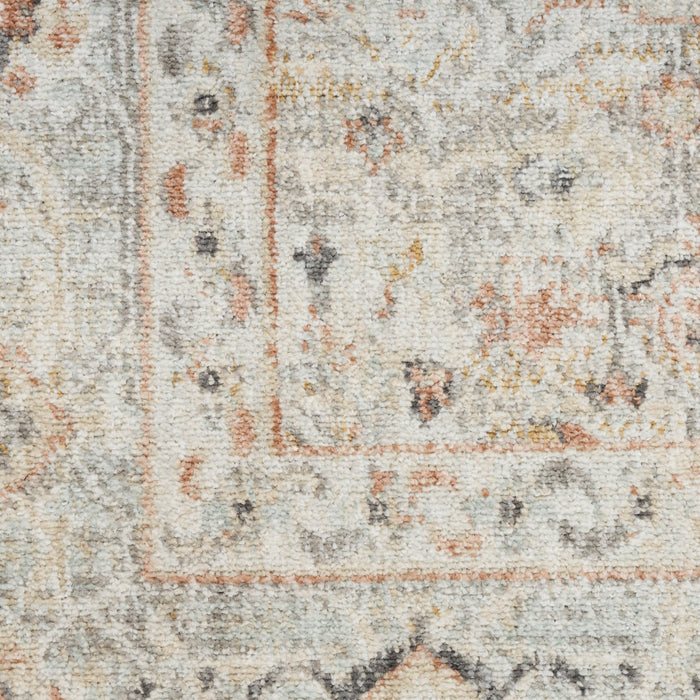 The Rug Corner Nourison Home Oushak Home OUS02 LTGRY Area Rugs