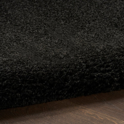 The Rug Corner Nourison Home Pacific Shag PCS01 BLACK Area Rugs