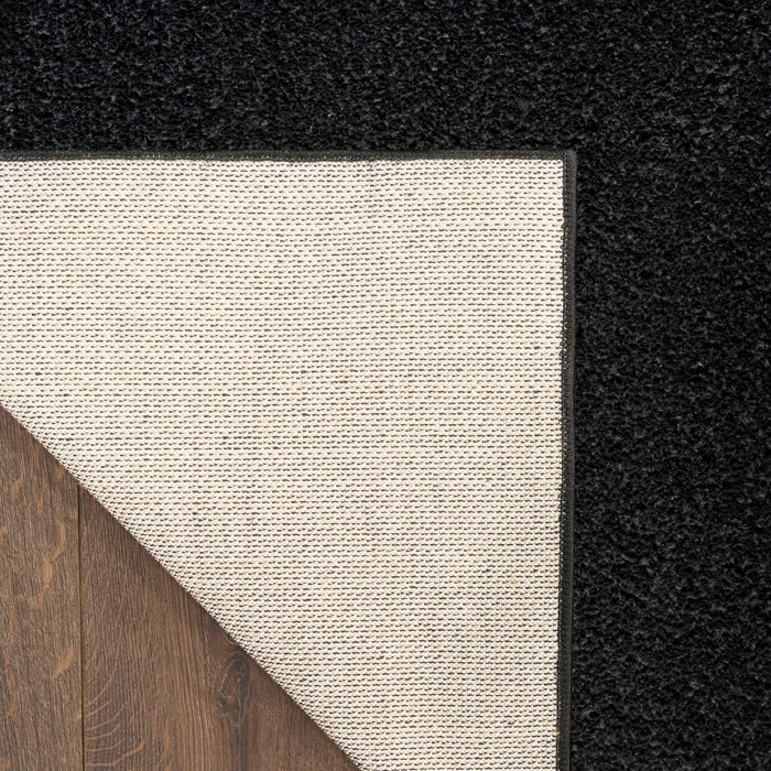 The Rug Corner Nourison Home Pacific Shag PCS01 BLACK Area Rugs