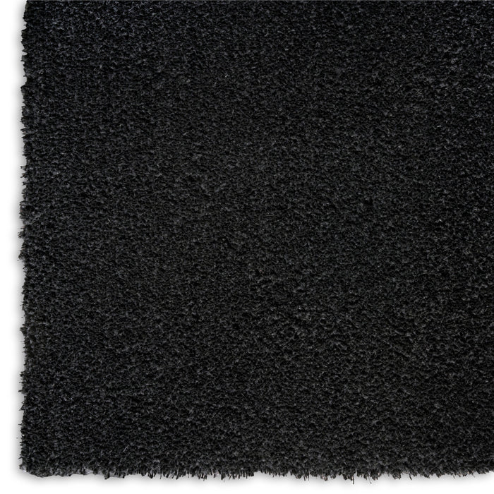 The Rug Corner Nourison Home Pacific Shag PCS01 BLACK Area Rugs