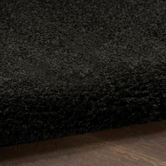 The Rug Corner Nourison Home Pacific Shag PCS01 BLACK Area Rugs