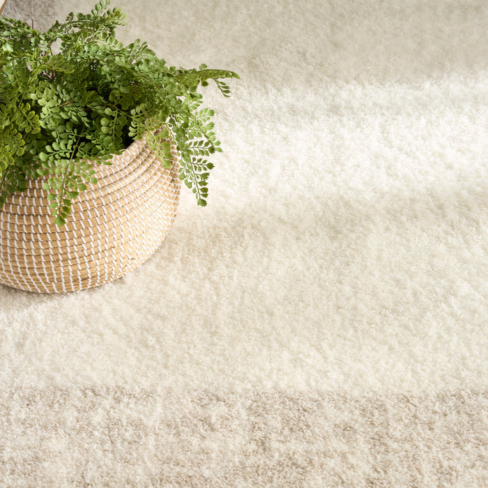 The Rug Corner Nourison Home Pacific Shag PCS02 IVBGE Area Rugs