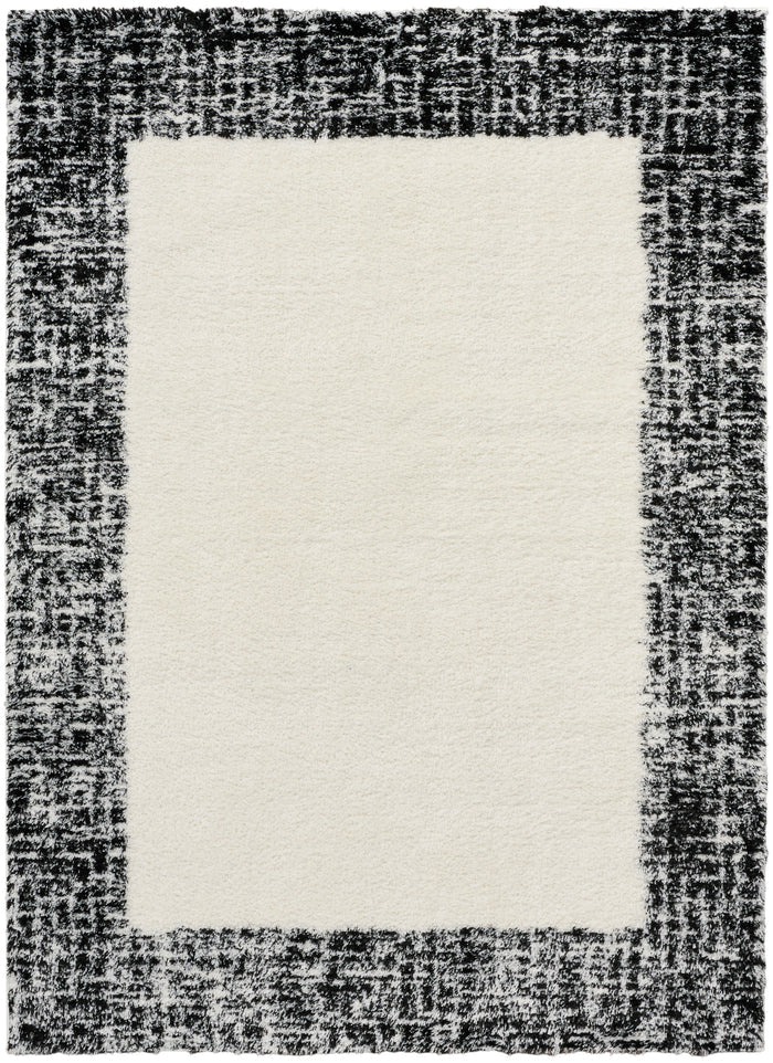 Nourison Home - Pacific Shag Ivory/Black Area Rug PCS02