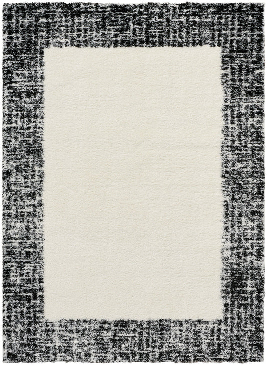 Nourison Home - Pacific Shag Ivory/Black Area Rug PCS02