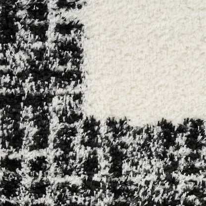Nourison Home - Pacific Shag Ivory/Black Area Rug PCS02