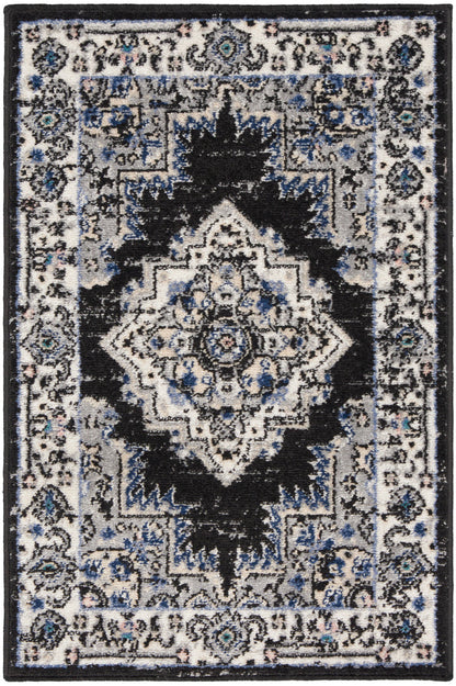 The Rug Corner Nourison Home Passion PSN03 BLKIV Area Rugs