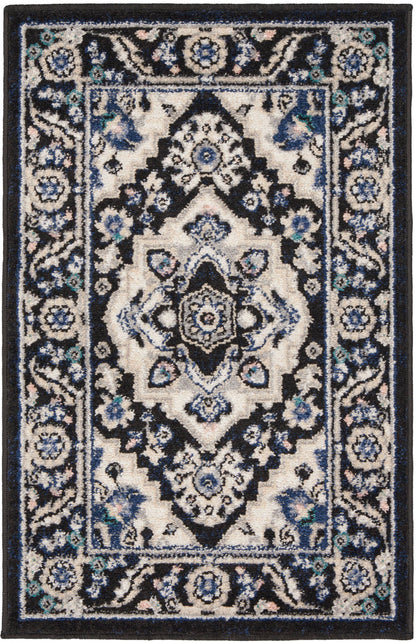 Nourison Home - Passion Black/Ivory Area Rug PSN33