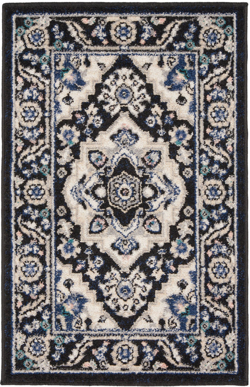 Nourison Home - Passion Black/Ivory Area Rug PSN33