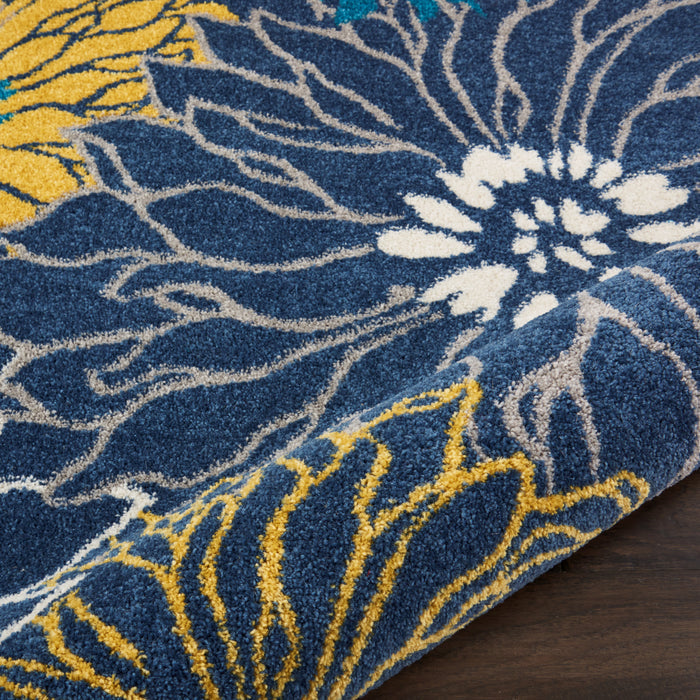 The Rug Corner Nourison Home Nourison Home - Passion Blue Area Rug PSN17