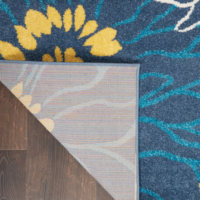The Rug Corner Nourison Home Nourison Home - Passion Blue Area Rug PSN17