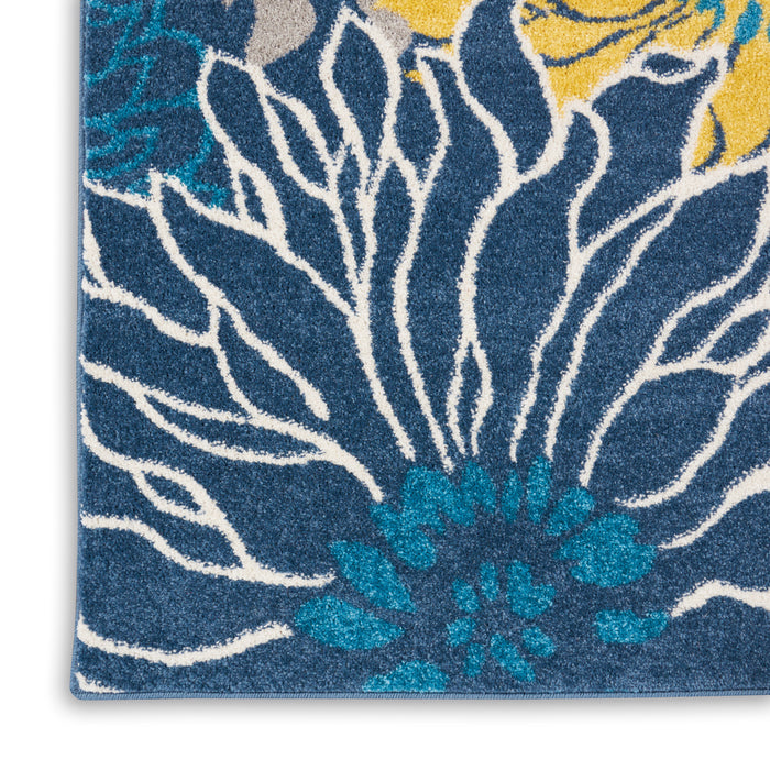 The Rug Corner Nourison Home Nourison Home - Passion Blue Area Rug PSN17