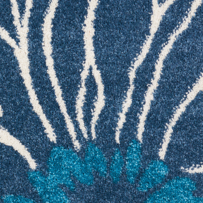 The Rug Corner Nourison Home Nourison Home - Passion Blue Area Rug PSN17