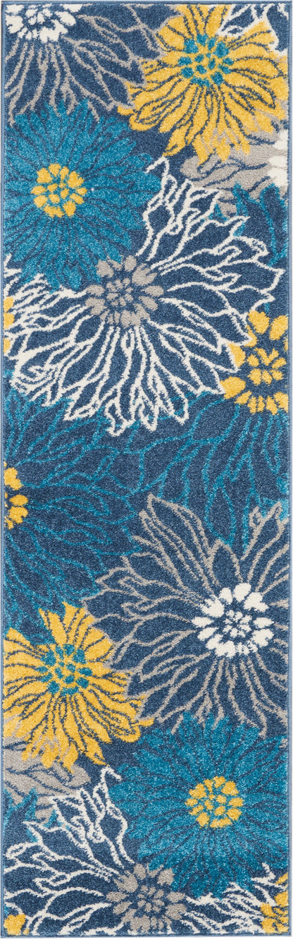 The Rug Corner Nourison Home Nourison Home - Passion Blue Area Rug PSN17