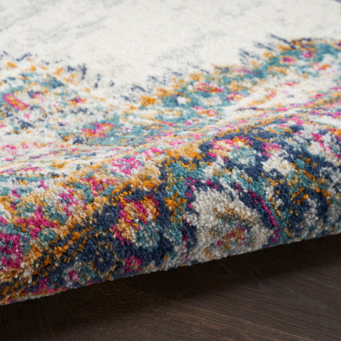 Nourison Home - Passion Ivory/Blue Area Rug PSN03