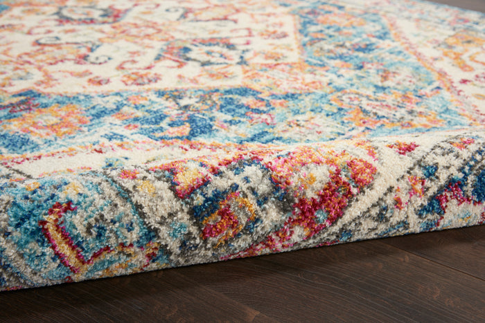 The Rug Corner Nourison Home Nourison Home - Passion Ivory/Light Blue Area Rug PSN23