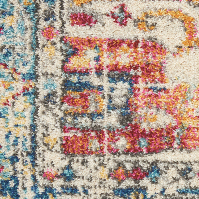 The Rug Corner Nourison Home Nourison Home - Passion Ivory/Light Blue Area Rug PSN23