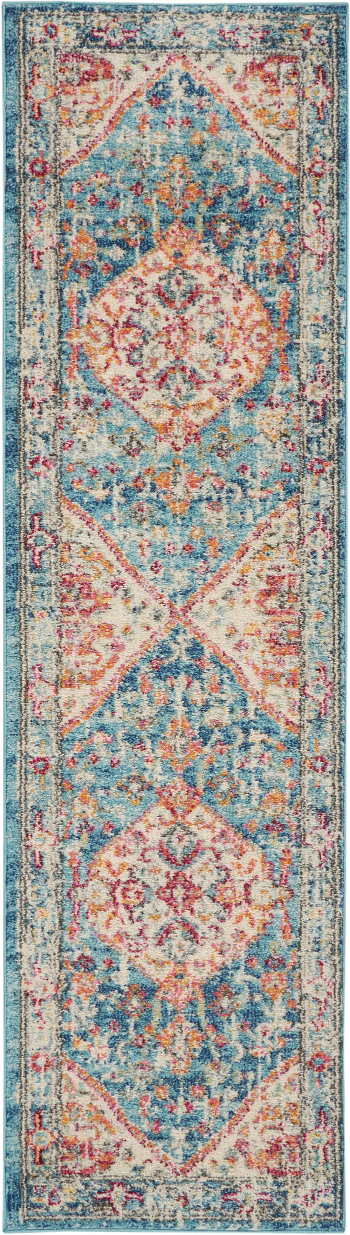 The Rug Corner Nourison Home Nourison Home - Passion Ivory/Light Blue Area Rug PSN23