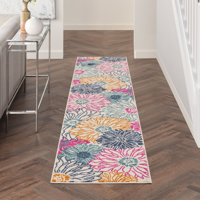The Rug Corner Nourison Home Nourison Home - Passion Ivory/Multi-Color Area Rug PSN17