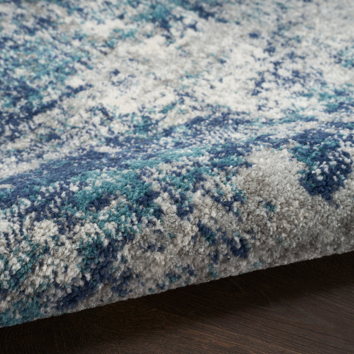 The Rug Corner Nourison Home Nourison Home - Passion Ivory/Teal Area Rug PSN36