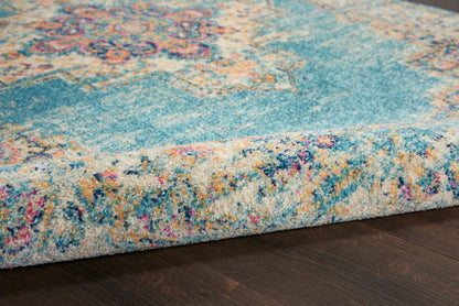 The Rug Corner Nourison Home Nourison Home - Passion Light Blue Area Rug PSN03