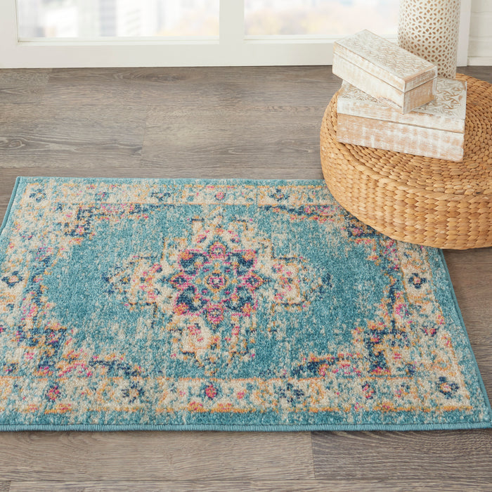 The Rug Corner Nourison Home Nourison Home - Passion Light Blue Area Rug PSN03
