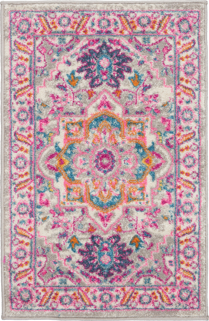 The Rug Corner Nourison Home Nourison Home - Passion Light Grey Area Rug PSN20