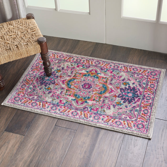 The Rug Corner Nourison Home Nourison Home - Passion Light Grey Area Rug PSN20