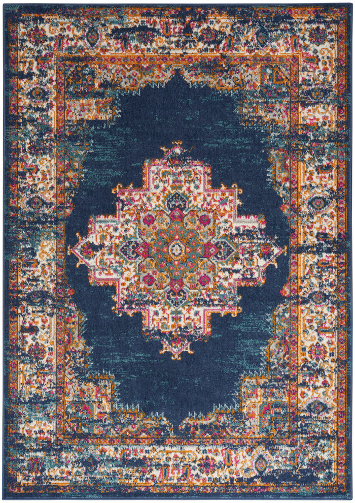 The Rug Corner Nourison Home Nourison Home - Passion Navy Area Rug PSN03