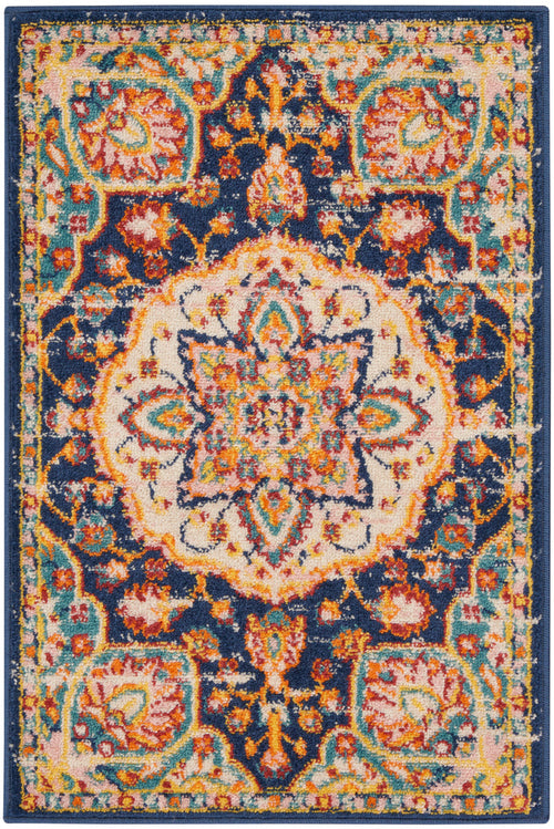 The Rug Corner Nourison Home Nourison Home - Passion Navy/Multi Area Rug PSN22