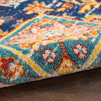 The Rug Corner Nourison Home Nourison Home - Passion Navy/Multi Area Rug PSN22