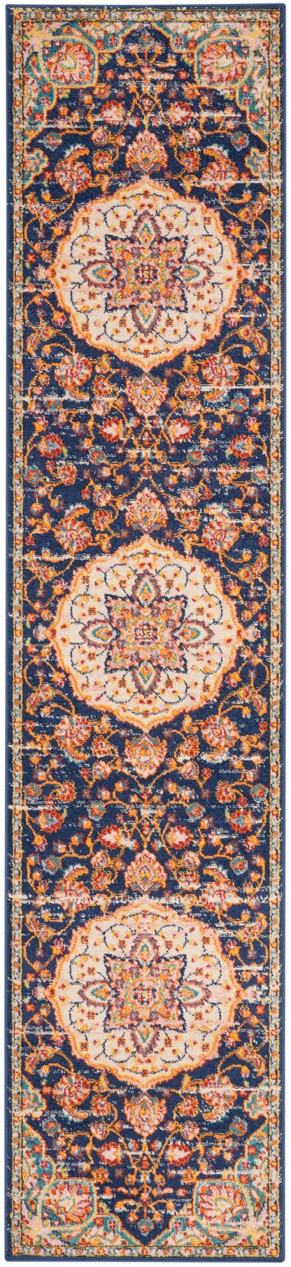The Rug Corner Nourison Home Nourison Home - Passion Navy/Multi Area Rug PSN22