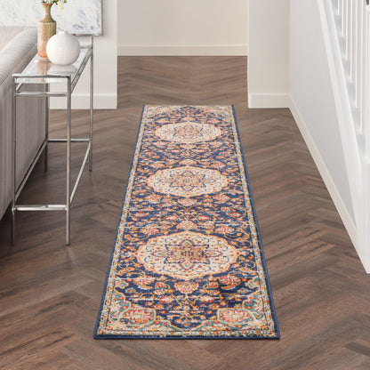 The Rug Corner Nourison Home Nourison Home - Passion Navy/Multi Area Rug PSN22