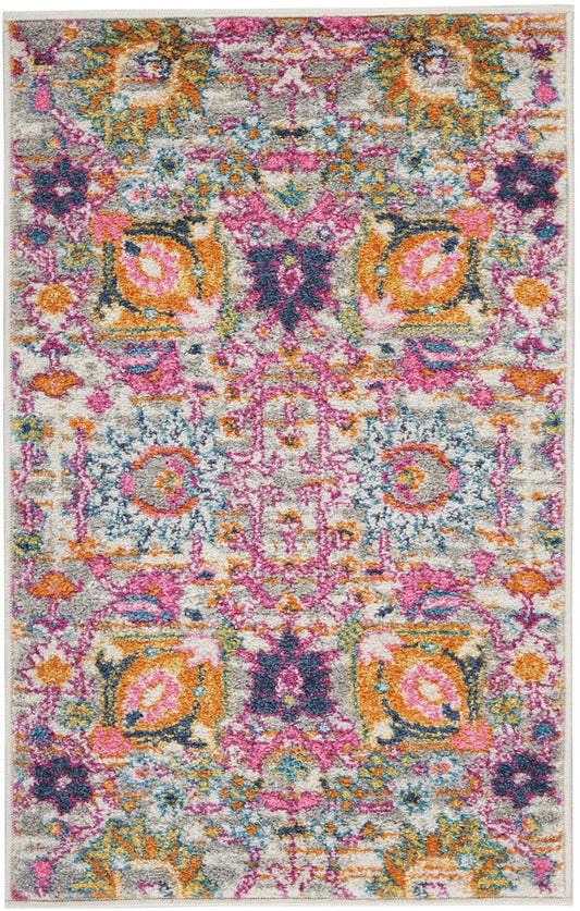 The Rug Corner Nourison Home Passion PSN01 SILVR Area Rugs
