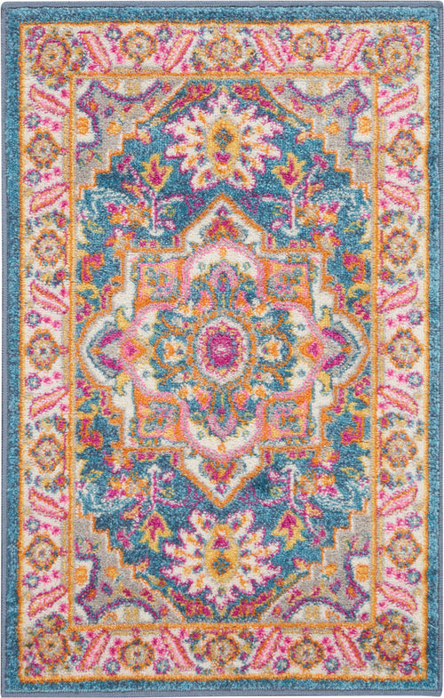 The Rug Corner Nourison Home Nourison Home - Passion Teal/Multi Area Rug PSN20