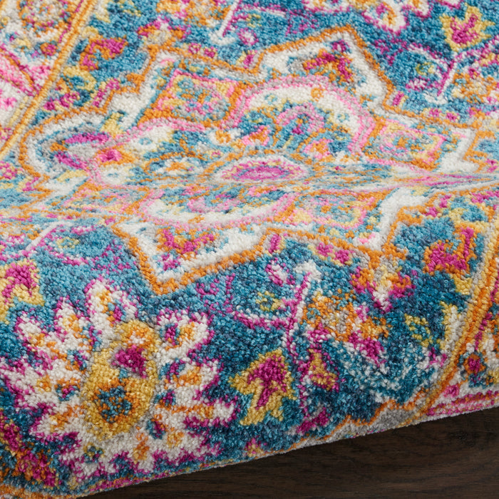 The Rug Corner Nourison Home Nourison Home - Passion Teal/Multi Area Rug PSN20