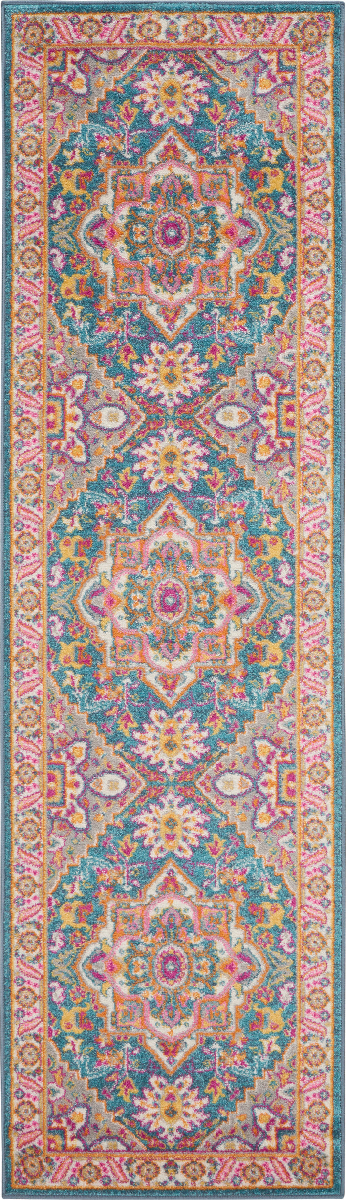 The Rug Corner Nourison Home Nourison Home - Passion Teal/Multi Area Rug PSN20