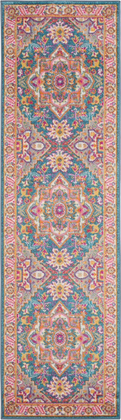 The Rug Corner Nourison Home Nourison Home - Passion Teal/Multi Area Rug PSN20